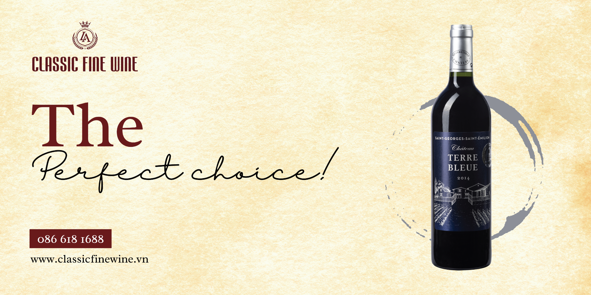 TERRE BLEUE 2014 AOC Bordeaux